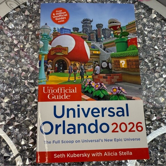 The unofficial guide Other - : Universal Orlando 2026 - Travel Guide (Red/White) book new